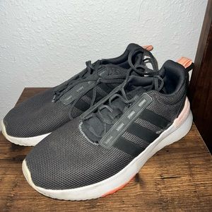 Adidas Athletic Shoes W/ Pink Accents!